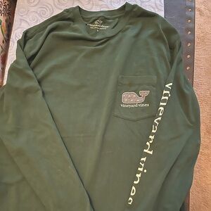 Vineyard Vines Christmas Long Sleeve Tee Men’s L